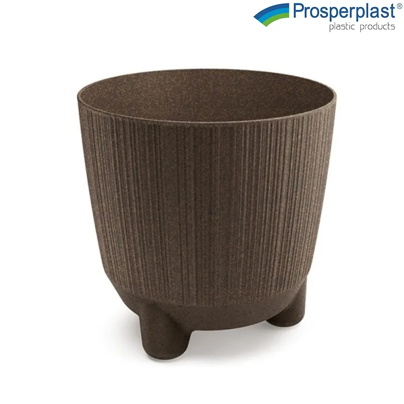 Кашпа Prosperplast Ryfo N, 20 см, цвят кафе