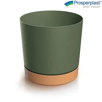 Саксия Prosperplast Tubo PM зелена, 24 см