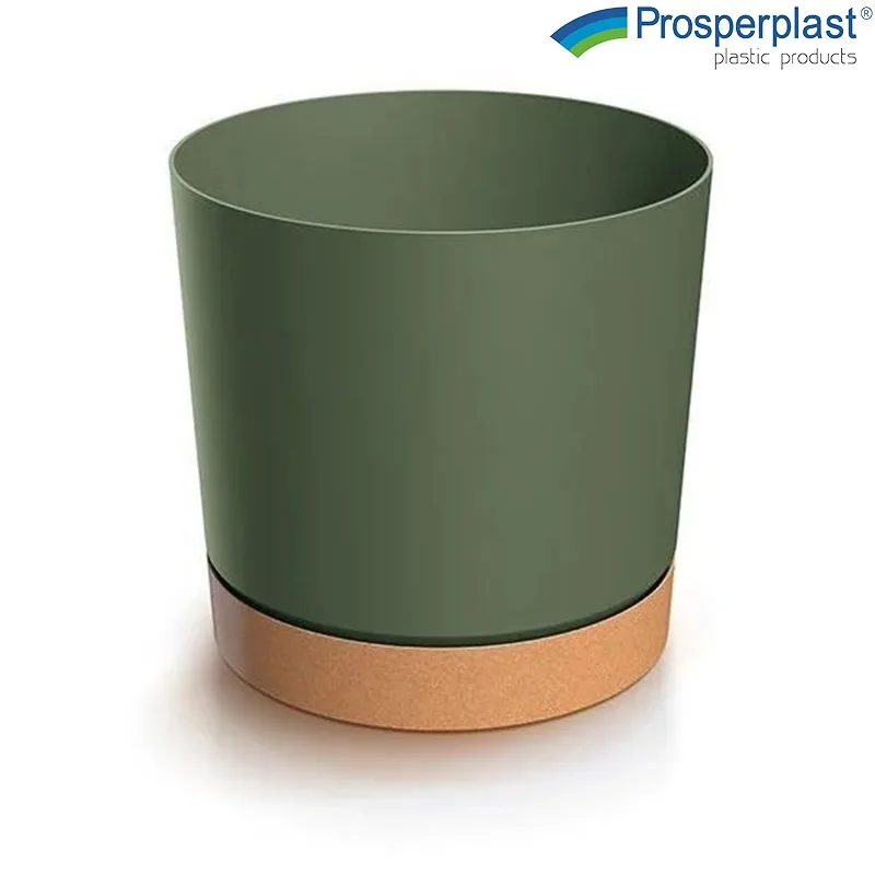 Саксия Prosperplast Tubo PM зелена, 24 см
