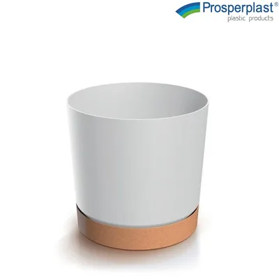 Саксия Prosperplast Tubo PM бяла, 24 см