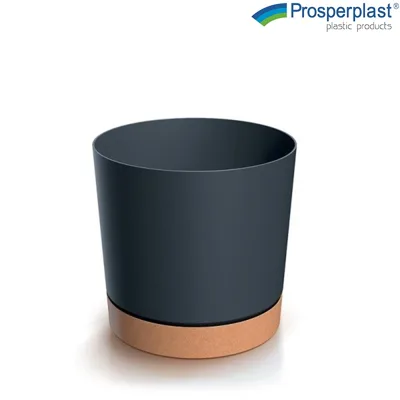Саксия Prosperplast Tubo PM сива, 18 см