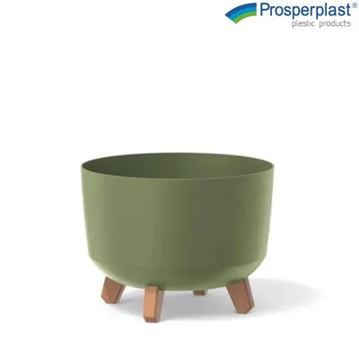 Prosperplast Gracia 5615C, 34 см, Зелен саксия