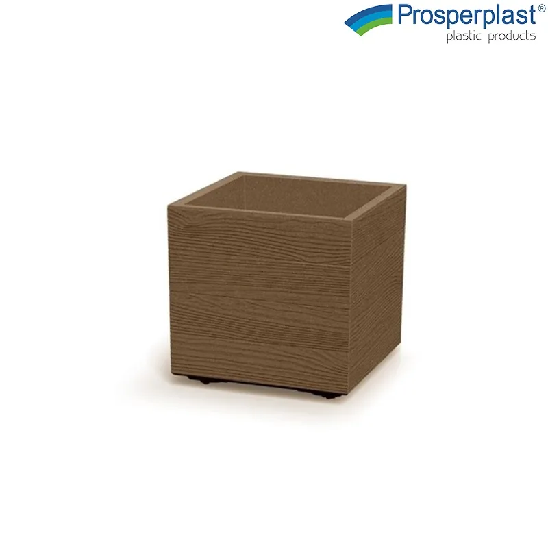 Кашпа Prosperplast Madera Eco Wood кафява, 38,5 см