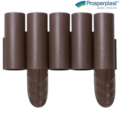 Градинска палисада Prosperplast кафява, H 150 мм, 2,4 м