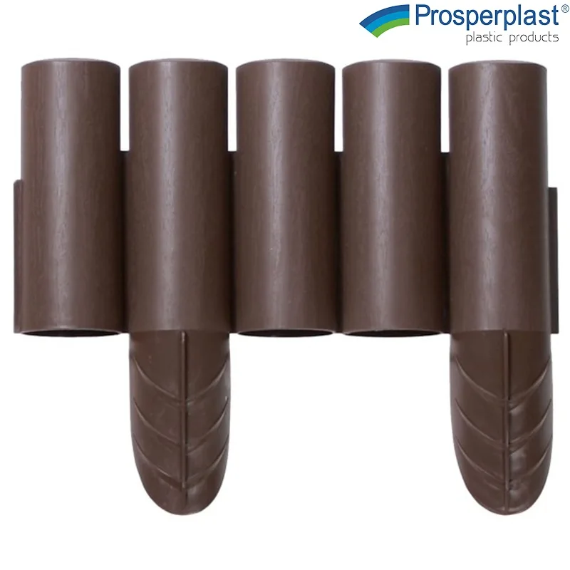 Градинска палисада Prosperplast кафява, H 150 мм, 2,4 м