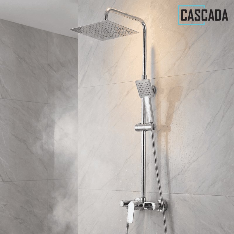 Тръбно окачване за душ със смесител Cascada PL104HE-1E