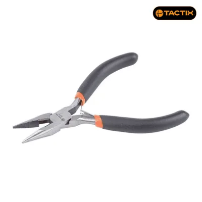 Мини клещи с правоусти челюсти Tactix Cr-V 120 мм