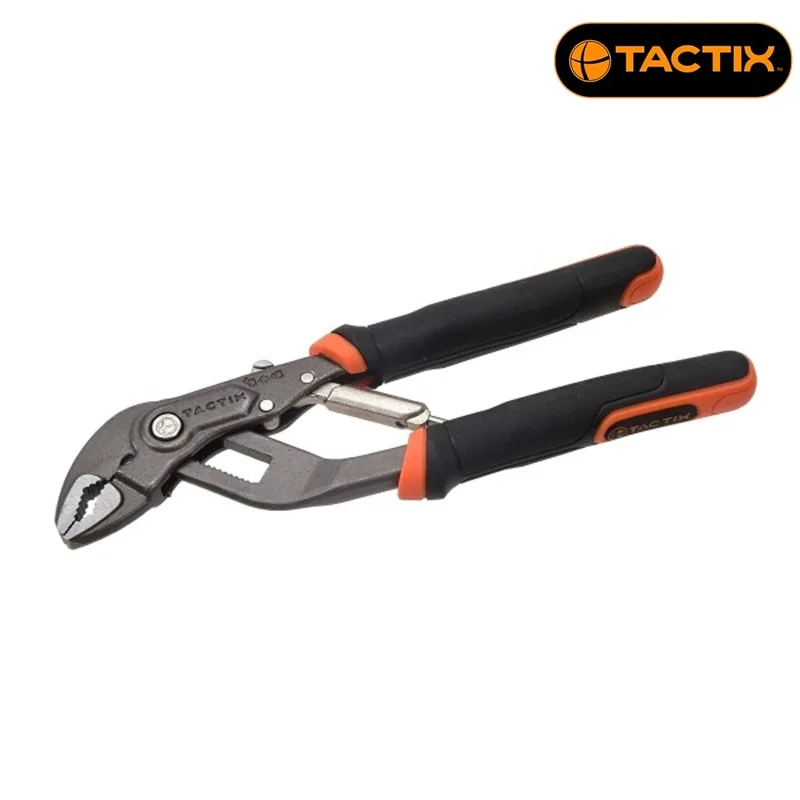 Клещи гарга Tactix Cr-V с автоматично захващане, 180 мм