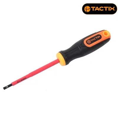 Изолирана права отвертка Tactix 4 x 100 мм, 1000 V