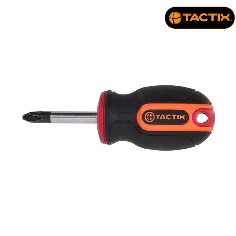 Кръстата отвертка TACTIX PH2 x 38 мм, къса