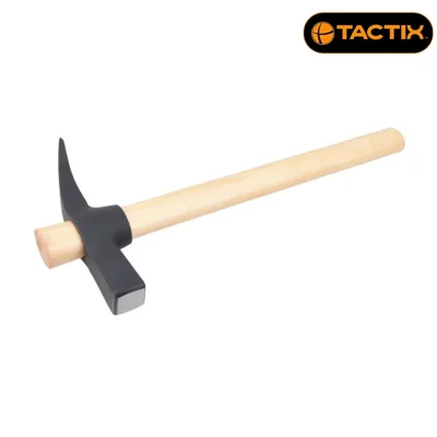 Зидарски чук TACTIX 600 г, дървена дръжка
