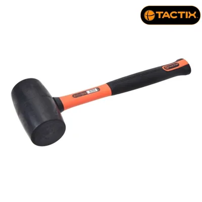 Гумен чук TACTIX 58 мм, дръжка от фибростъкло
