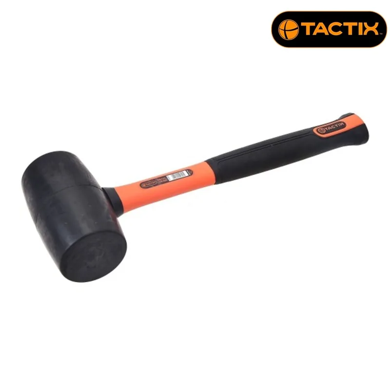 Гумен чук TACTIX 58 мм, дръжка от фибростъкло