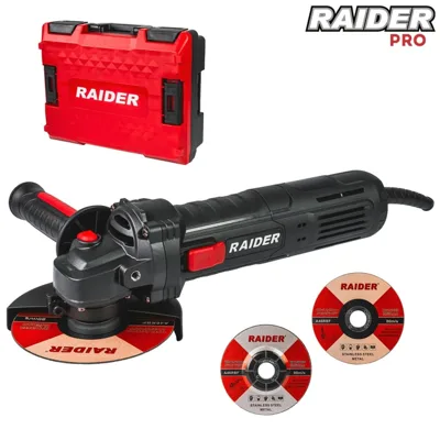 Ъглошлайф Raider RDP-AG79 Black Edition, 900 W, LCD дисплей