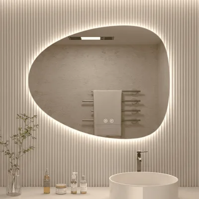 LED огледало Makena LED307, 80x60 см, три цвята светлина