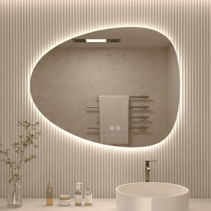 LED огледало Makena LED307, 80x60 см, три цвята светлина