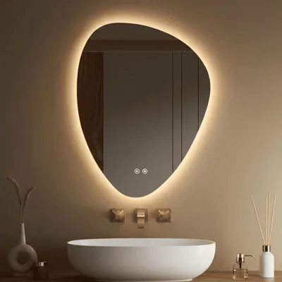 LED огледало Makena LED302, 60x80 см, три цвята светлина