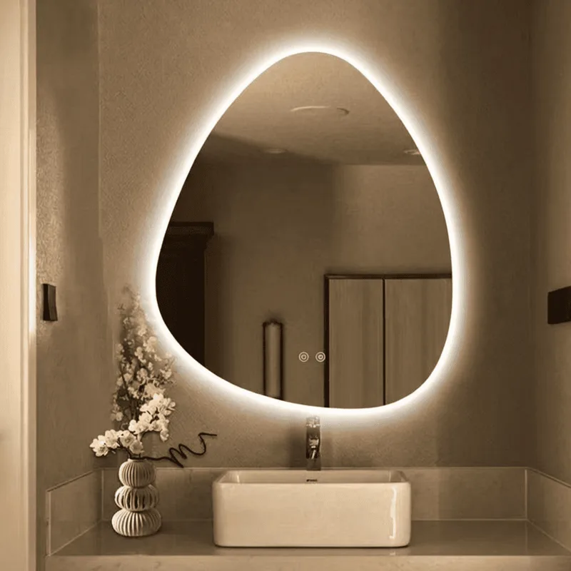 LED огледало Makena LED301, 60x80 см, три цвята светлина