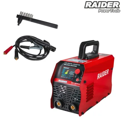 Инверторен електрожен Raider RD-LMIW220, 180 A, LCD дисплей
