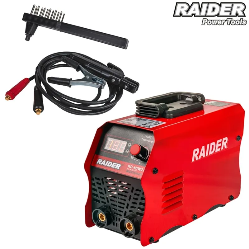Инверторен електрожен Raider RD-MIW220, 180 A, с дисплей