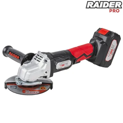 Акумулаторен ъглошлайф Raider Pro R20 RDP-KBAG20, Ø125 мм