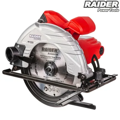 Ръчен циркуляр Raider RD-CS32, 1200 W, диск Ø185 мм