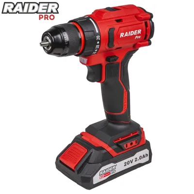 Безчеткова бормашина Raider Pro R20 RDP-PBCD20, 44 Nm