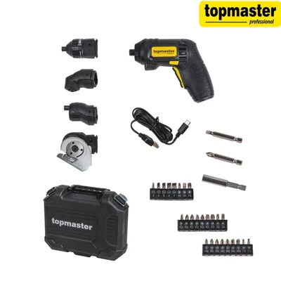 Акумулаторна отвертка 4 в 1 Top Master Pro Compact