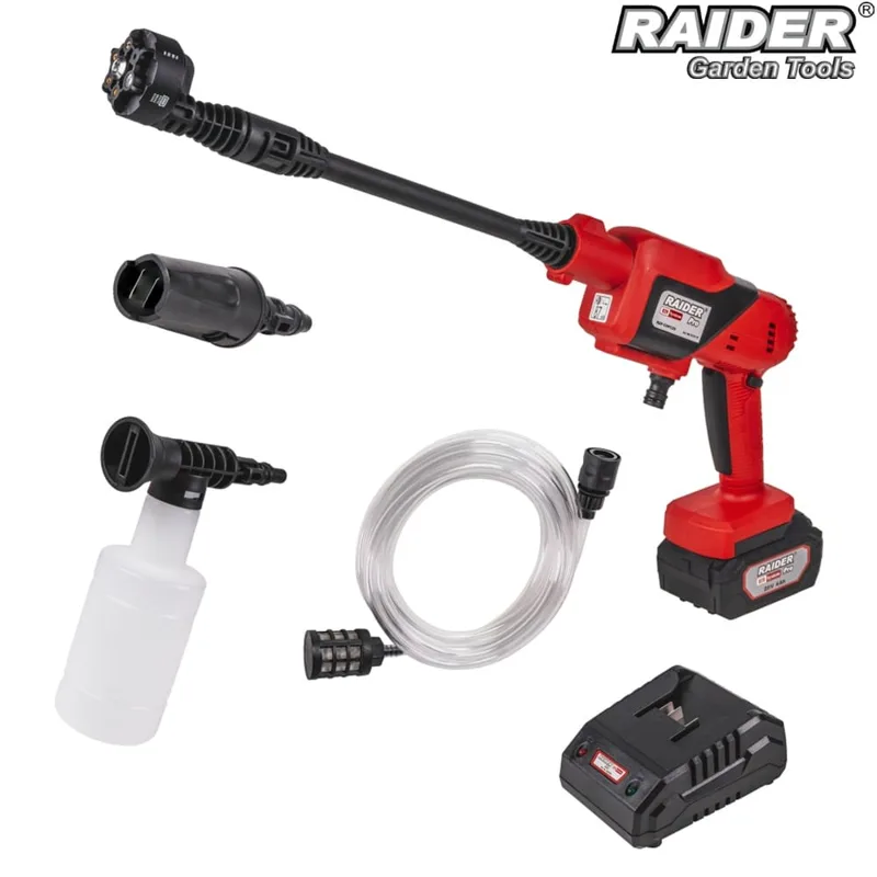 Акумулаторна водоструйка Raider Pro R20 RDP-CHPC20, 4 Ah