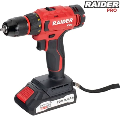 Ударна бормашина Raider Pro R20 RDP-PCDI20, 50 Nm, 2 Ah