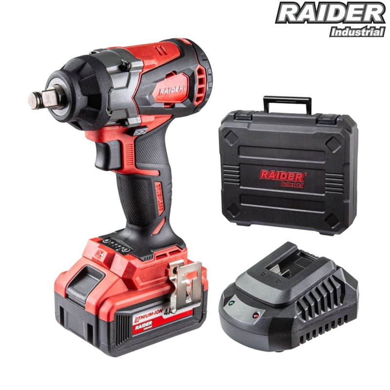 Ударен гайковерт Raider Industrial RDI-IBW04, 20V, 480Nm