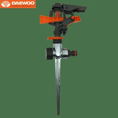 Импулсен разпръсквач с метално колче, обхват 24 м DAEWOO