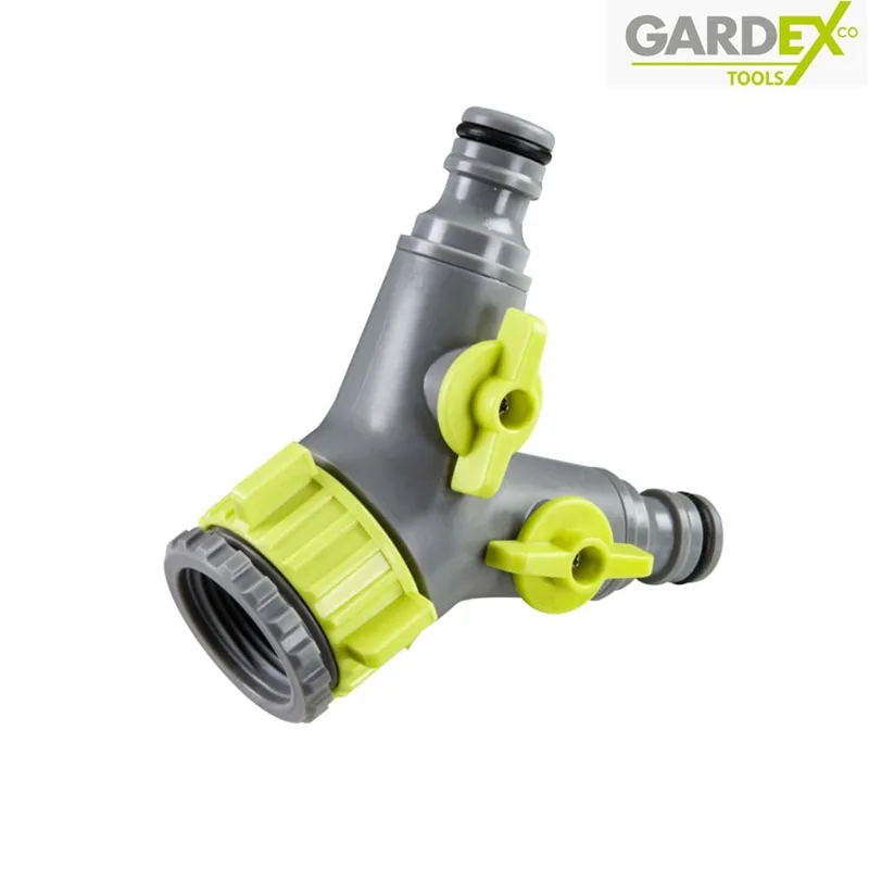 Двуканален адаптер за кран LUXE, 3/4" Gardex