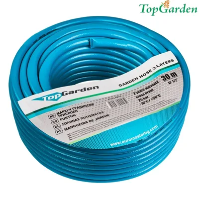 Маркуч градински трислоен 1/2 30m Top Garden TG