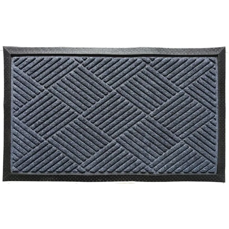Изтривалка с гумена основа X, 45x75 см