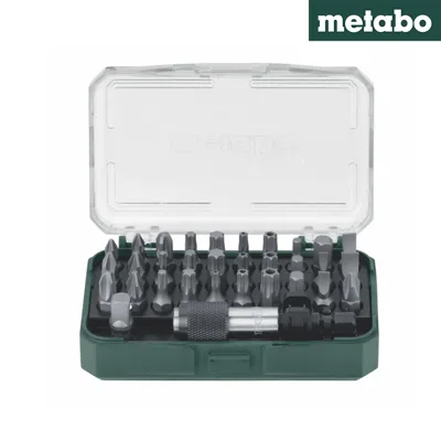Комплект битове с адаптор Metabo, 32 части, 25 мм