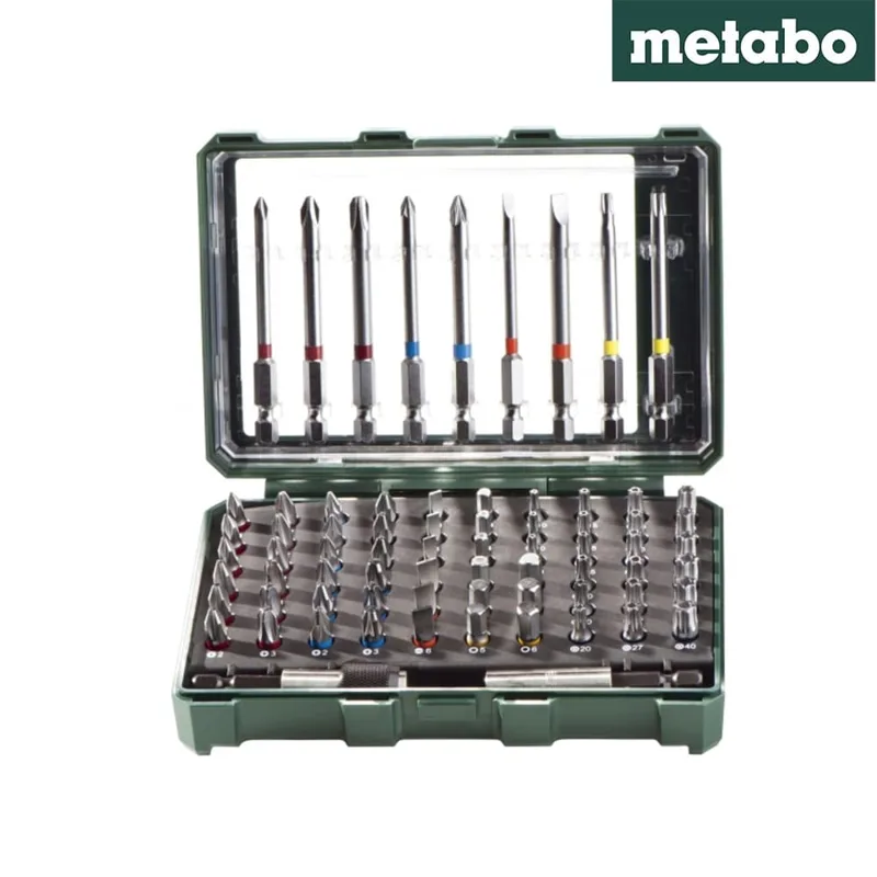 Комплект битове с адаптор Metabo, 71 части, 75 мм