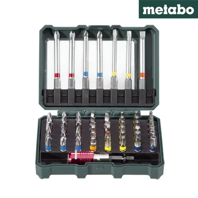 Комплект битове с адаптор Metabo, 56 части, 75 мм