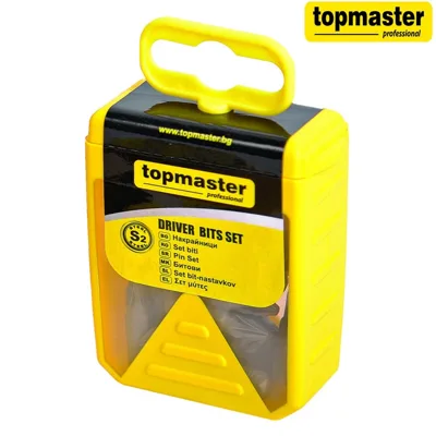 Накрайници PZ2, 25 мм, Top Master Pro, 20 броя
