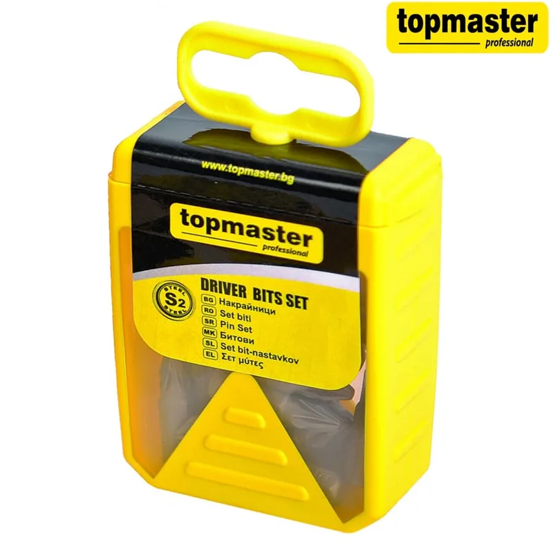Накрайници PZ2, 25 мм, Top Master Pro, 20 броя