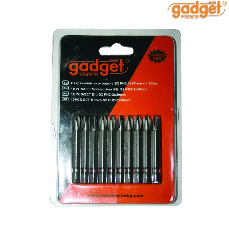 Накрайници Gadget PH2, 50 мм, 10 броя
