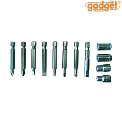 Накрайници и вложки Gadget, 1/4 цол, 12 броя RAIDER