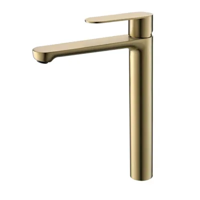 Смесител за умивалник Тренто ICF 111321, мат злато Inter Ceramic