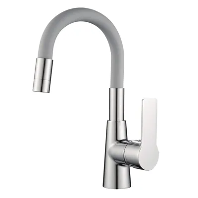 ICF 124211 7113GRAY Сив смесител Inter Ceramic