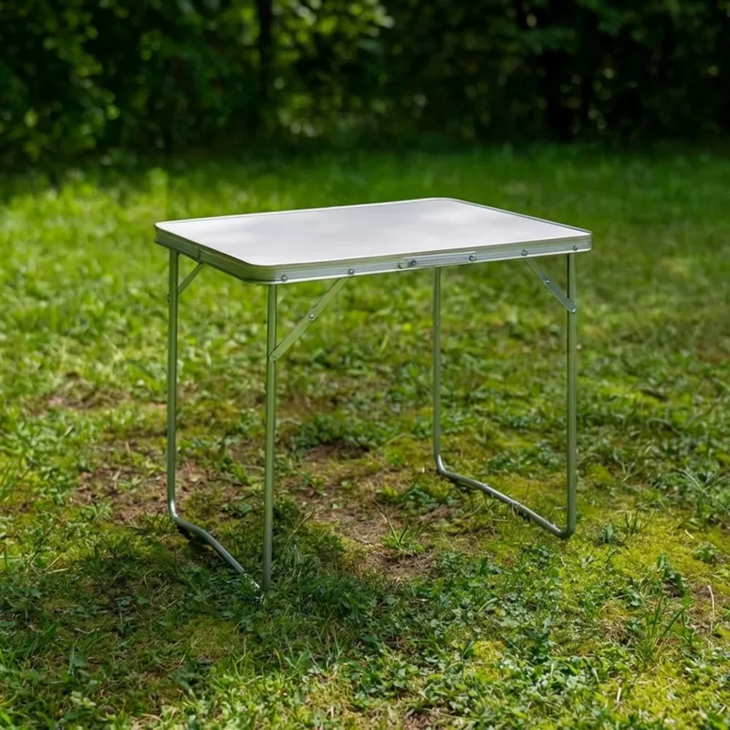 Сгъваема къмпинг маса 80 x 60 x 70 см, MDF плот