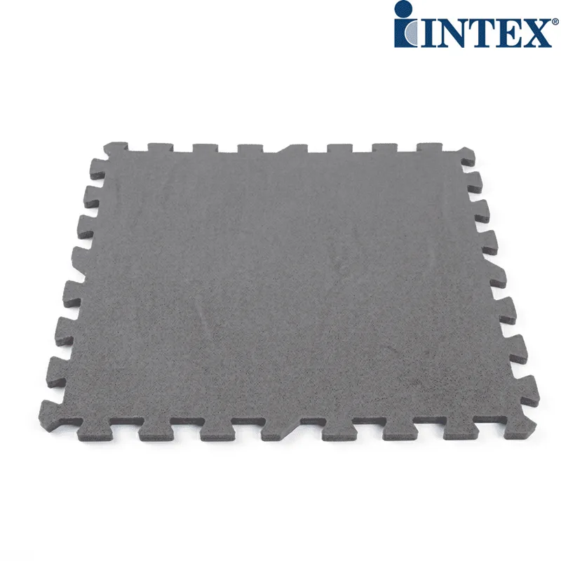 Подов протектор Intex, комплект 8 броя, сив