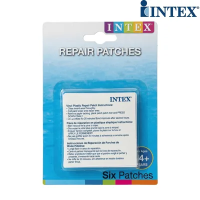 Комплект лепенки за надуваеми изделия Intex, 6 броя