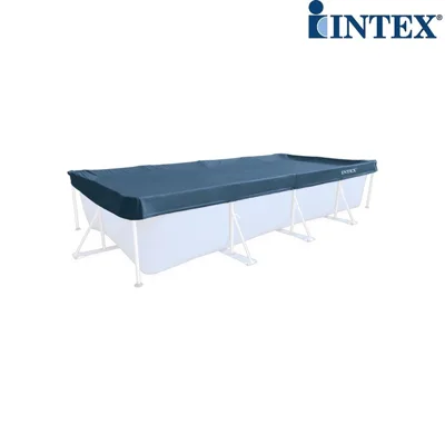 За правоъгълен басейн Intex 28039, 450 х 220 х 20 см покривало