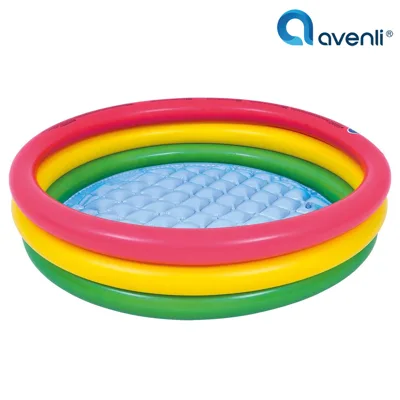 Детски надуваем басейн AVENLI, ф100x22 см