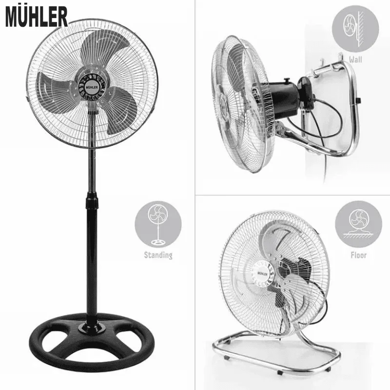 Вентилатор 3 в 1 Muhler FM-6136D, 16 цола, 50 W